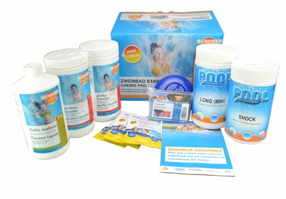 Summer Fun Zwembad Startset Chemie Pro 3 Summer Fun Zwembad Startset Chemie Pro