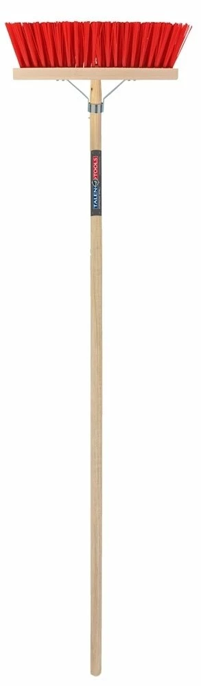 Talen Tools Bezem Rood Inclusief Steel 35cm 4 Talen Tools Bezem Rood Inclusief Steel 35cm - Afbeelding 2