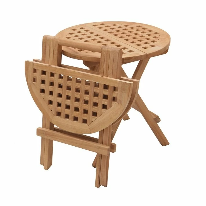 Timber YORK Klaptafel Rond - Ø 50 X H 50 Cm 4 Timber YORK Klaptafel Rond - Ø 50 X H 50 Cm - Afbeelding 2